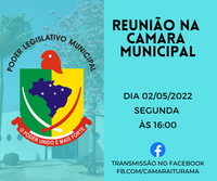 Edital de convocação da 8ª reunião ordinária da Câmara Municipal de Iturama